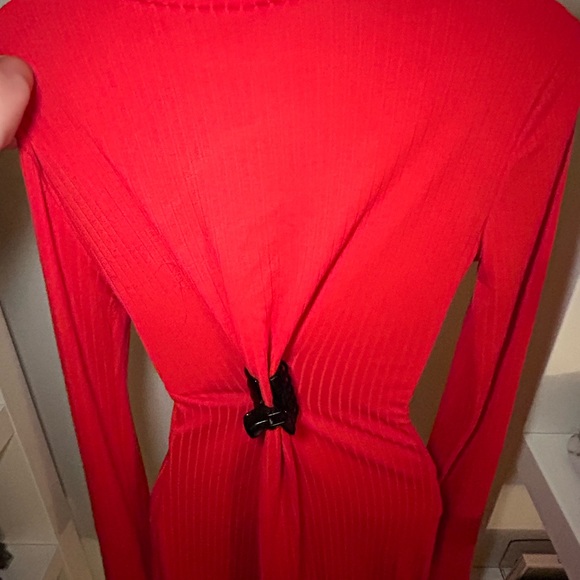 Red night out dress - Picture 5 of 7